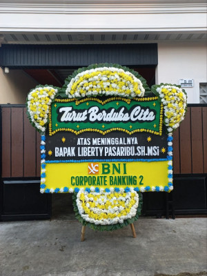 Papan Bunga Duka di Pancaregang