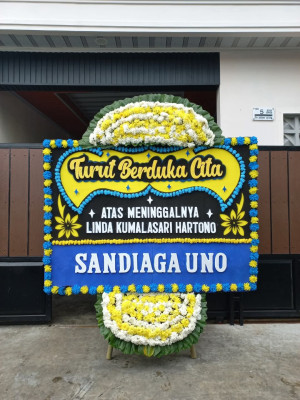 Papan Bunga Duka di Pancaregang